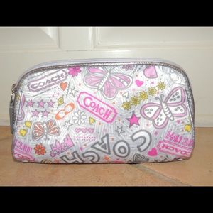 Coach cosmetic bag